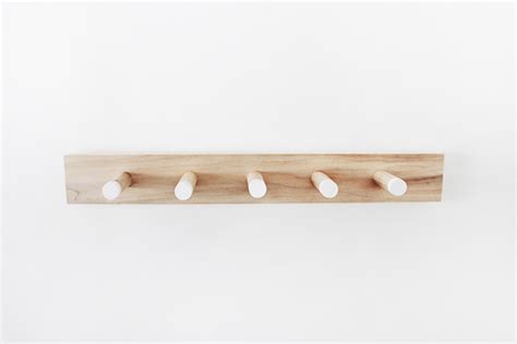 diy simple wood coat rack - almost makes perfect