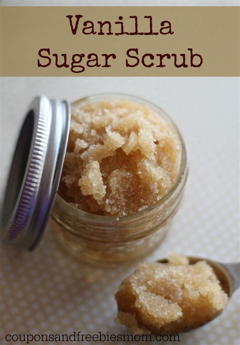 diy vanilla sugar lip scrub scrubber recipe