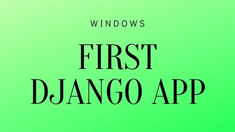 django 18 for windows