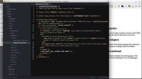 django CMS 3.0 Feature CMS TEMPLATE YouTube