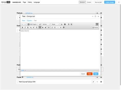 django CMS 3.2.0 Preview Release Blog django CMS