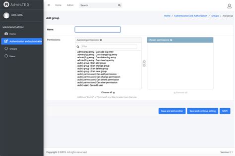 djangoadminlte3 0.1.6 on PyPI Libraries.io