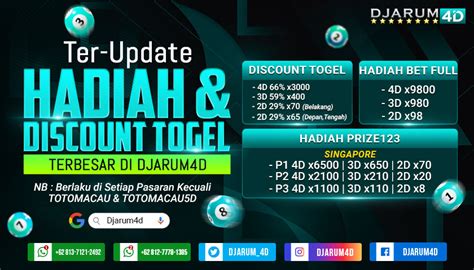 DJARUM4D - Djarum4d | Bandar Slot Online Gacor Dan Togel Online