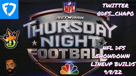 NFL DFS Tuesday Night Football Picks: Seattle Seahawks vs. Los Angeles Rams  Showdown Breakdown