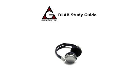 Full Download Dlab Study Guide Delta Gear Inc 