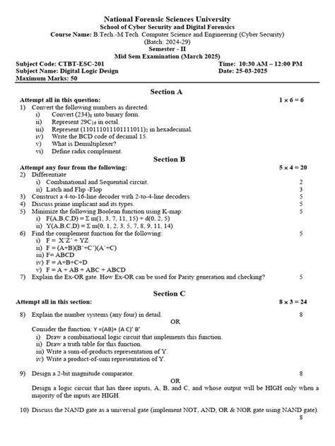 Dld Question Paper