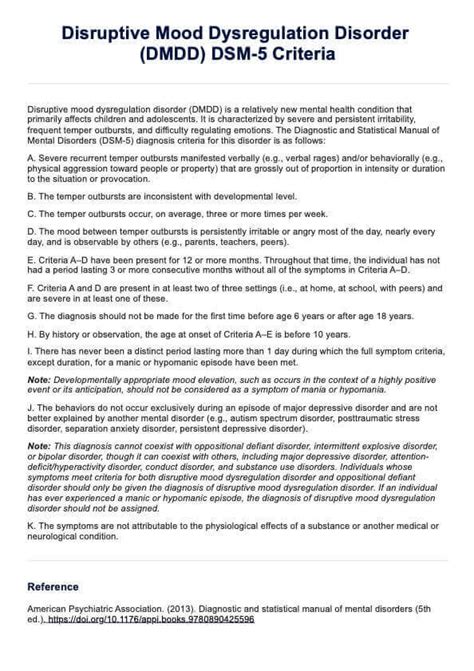 Dmdd Dsm 5