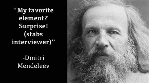 dmitri mendeleev biography quotes