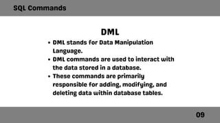 Dml Stands For