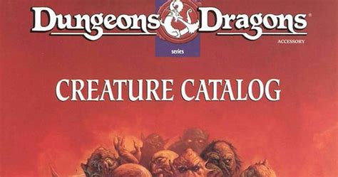Dmr2 Creature Catalog