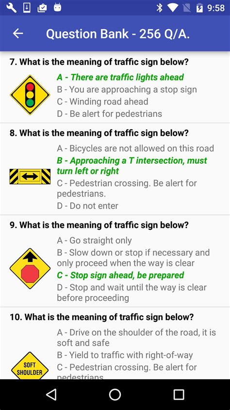 Read Online Dmv Practice Test And Answers 