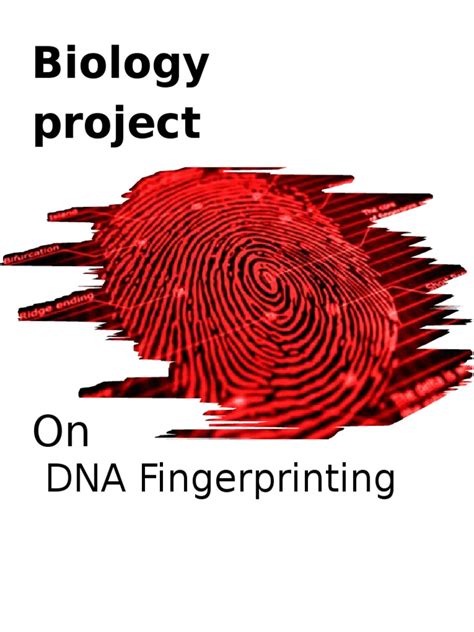 Dna Fingerprinting Project