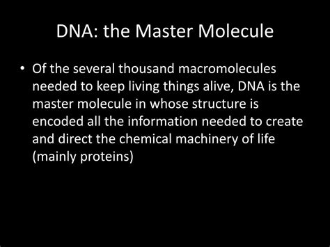 Dna The Master Molecule Of Life Crossword Puzzle Answers