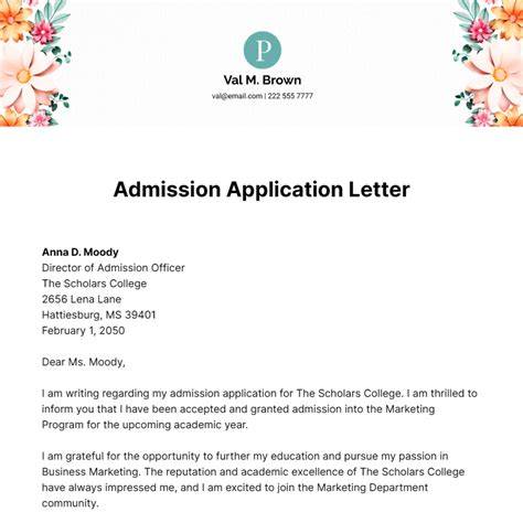 dnp admission letter