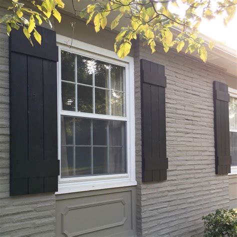 Do Exterior Shutters Have Same Hole Pattern?