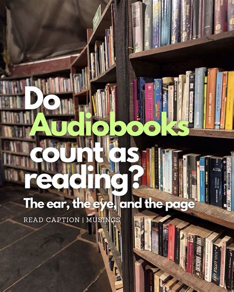 Do Audiobooks Count As Reading