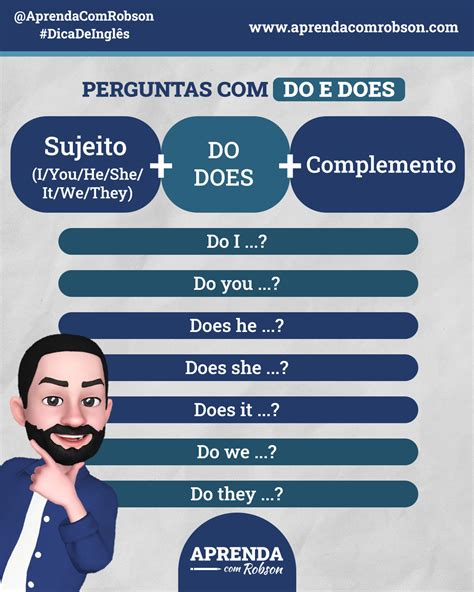 Do E Does Quando Usar