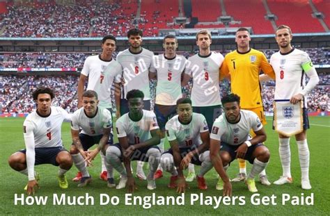 do england players get paid