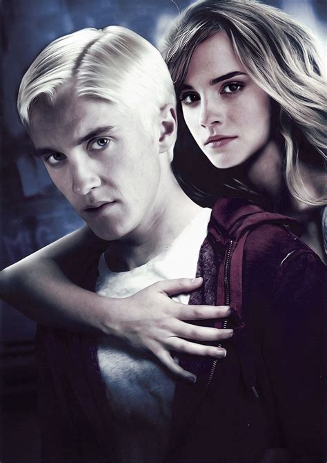 do hermione and draco date in the books
