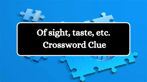 do kisses have a taste crossword clue puzzle