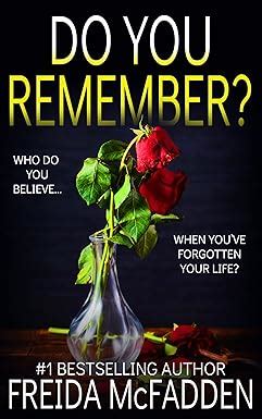 Do You Remember Freida Mcfadden Synopsis