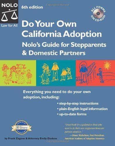 Download Do Your Own California Adoption Nolos Guide For Stepparents And Domestic Partners 
