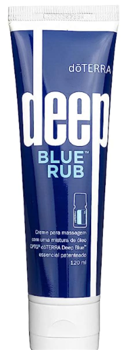 doTERRA Deep Blue Rub Body Cream - 4 oz New In Box!!!