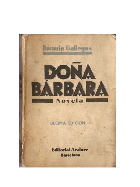 Doña Barbara Caraballeda