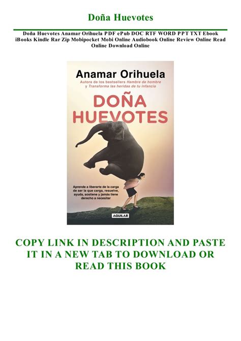 Doña Huevotes Pdf Gratis