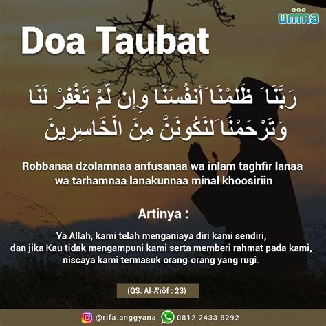 doa tobat islam