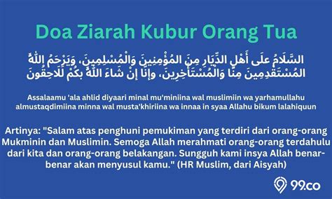 DOA ZIARAH KUBUR ORANG TUA - Ketahui Doa Ziarah Kubur Orang Tua & Tata Caranya