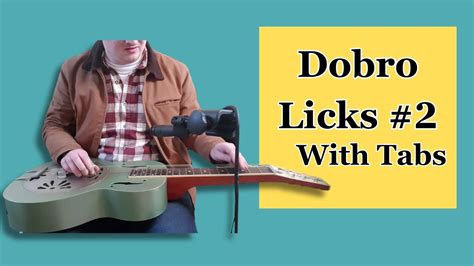 dobro licks tab