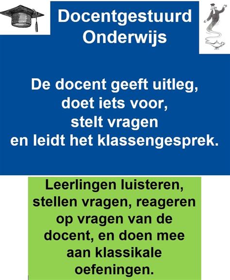 docentgestuurd onderwijs