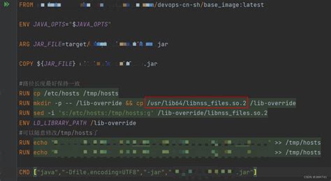 docker：构建服务，通过dockerfile 修改 hosts 文件 CSDN博客.