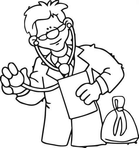 Doctor Coloring Book Equipment Illustrations Amp Vectors Dreamstime Doctor Kit Coloring Page - Doctor Kit Coloring Page