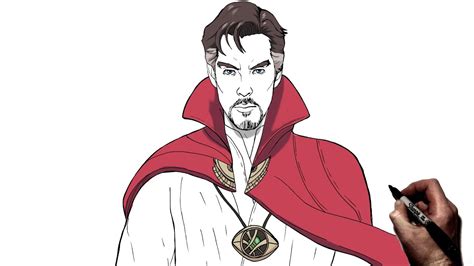 doctor strange beard tutorial readingartdrawingforkids