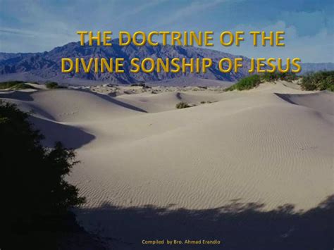 Doctrine Of Divine
