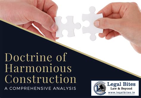 Doctrine Of Harmonious Construction