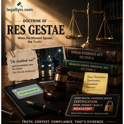 Doctrine Of Res Gestae