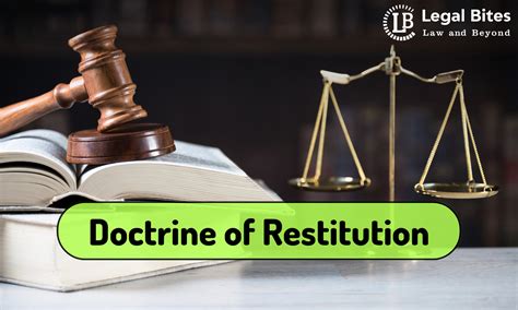 Doctrine Of Restitution