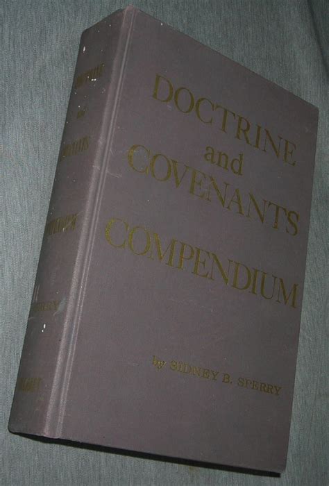 Read Doctrine And Covenants Compendium 