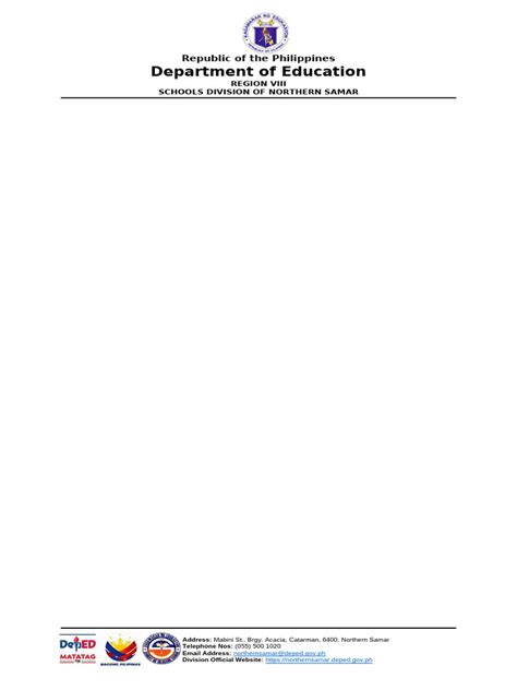 Document Template A4 Portrait Minimum Branding