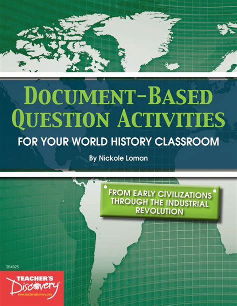 Full Download Document Based Questions Middle School World History 