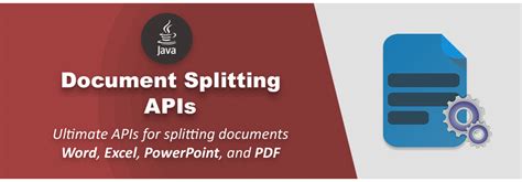 Full Download Document Splitting Settings In Jva 