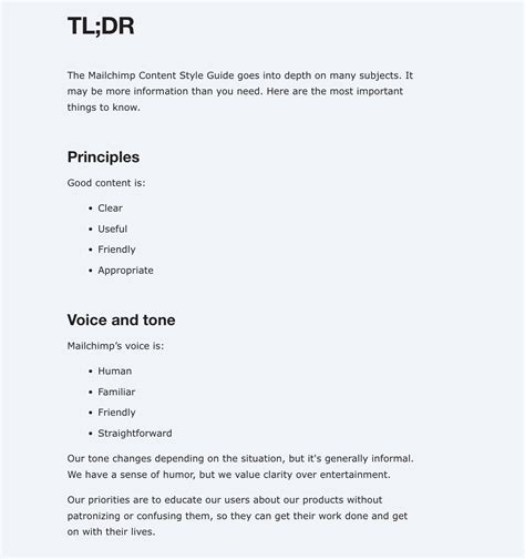 Read Document Style Guide Template 