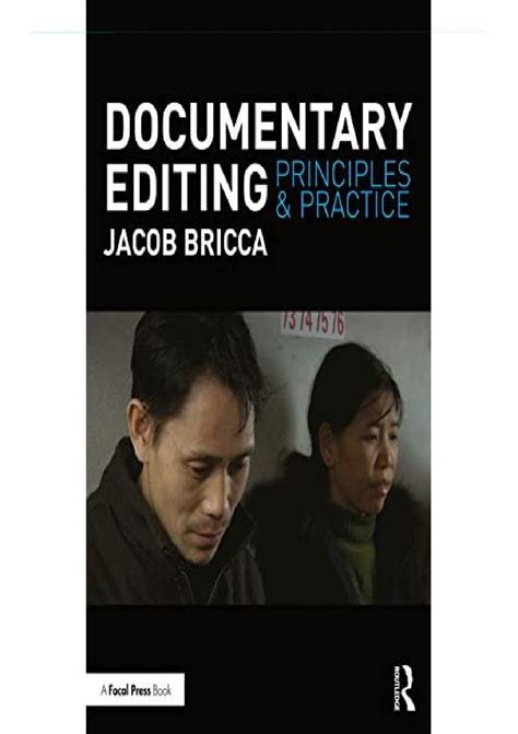 documentary editing principles practice english e