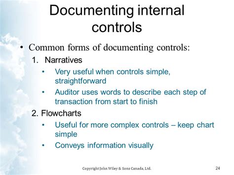 Full Download Documenting Internal Controls Example 
