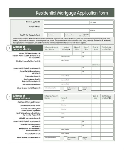 Download Documents For A Mortgage Application 