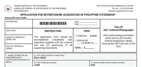 Download Documents Needed For Philippine Dual Citizenship 