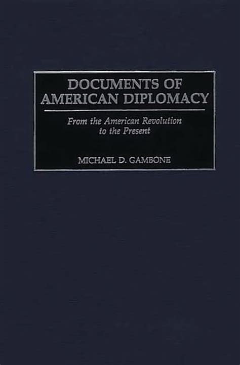 Download Documents Of American Diplomacy From The American Revolution To The Present 